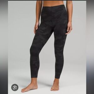 lululemon instill high rise right 25”